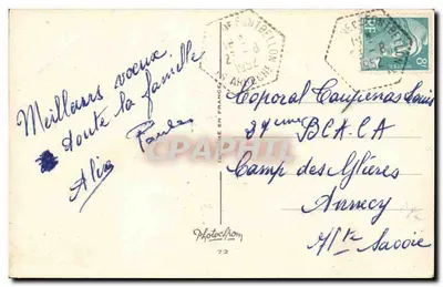 Bouquet de fleurs — Panier de pensées et de pensées — Poche 18-3 — Rewers