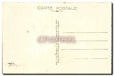 Vichy — Fonte Chomel, temperatura 43° — A Garça, n° 369 — Verso