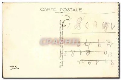 Vichy — O Lago dos Cisnes nos Grandes Parques — La Cigogne, n° 535 bis — Verso