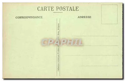 Avignon — Palácio dos Papas — Os Muros e o Ródano — Ideal M.F.B. — Verso