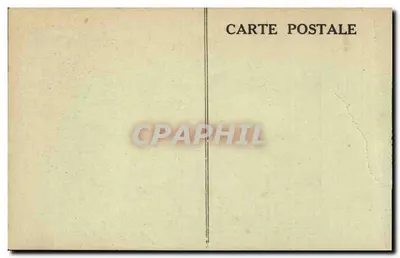 Grotte di Betharram Cartolina d'epoca Colonna dei palme — Verso