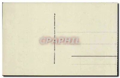 Cascady Cauterets — Wydawca A. Cauterets, nr 58 — Rewers