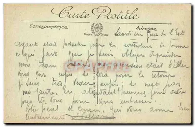 Paris — Boulevard Bonne Nouvelle e o Teatro do Gymnase — LL. — N° 1062 — Verso