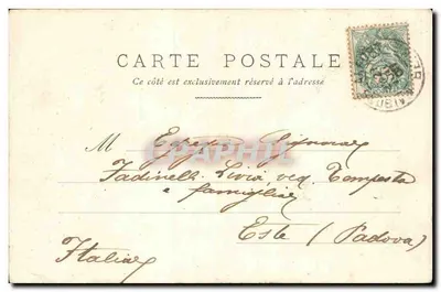 Pavillon de Flore (Les Tuileries) — Parigi — editore sconosciuto, n° 139 — Verso