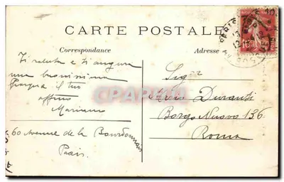 Paryż — Katedra Notre-Dame — C.M. nr 237 — Rewers