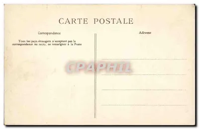 Paryż — Widok na Trocadéro — C.L. C. — Rewers