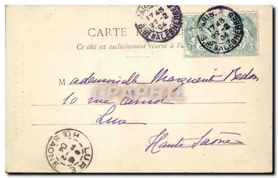 París - Bois de Boulogne - La Cascada, vista desde el fondo de la cueva — Reverso