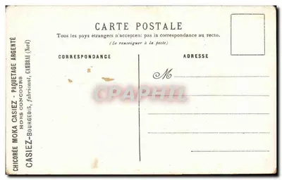 Ciclamenos — ilustração botânica — Casiez, Cambrai (Nord) — Verso