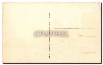 Lourdes — Plac i Bazylika — Wydawnictwo Labauche frères — Rewers
