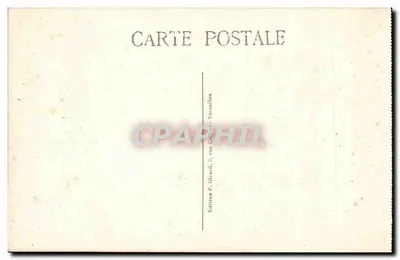 Versailles — Les Grandes Eaux au Bassin de Latone — Édition P. Girard, Versailles — Verso