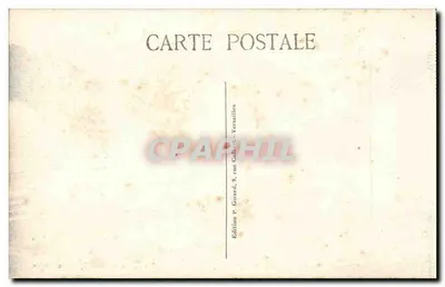 Versalles - El Parque - La Grotta de los Baños de Apolo - Edición P. Guard, 9 rue Colbert, Versalles — Reverso