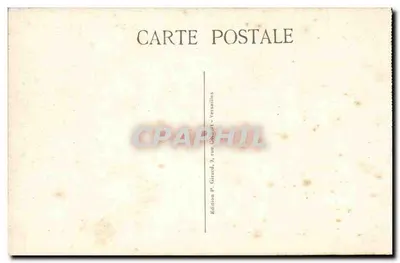 Versailles — O Parque - Bassin de Latone — Edição P. Girard, Versailles — Verso