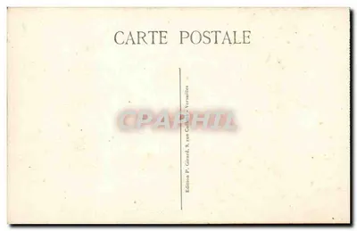 Versailles — Hameau di Maria Antonietta — Edizione P. Girard — Verso
