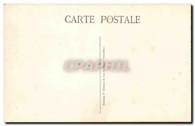 Versailles — Galeria Srebrnych Lustr — Sala Podpisania Pokoju w 1919 roku — Rewers