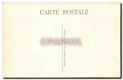 Versailles — Façada Pałacu — Widok z przodu. — Wydawnictwo P. Girard, 3, rue Colocci, Versailles — Rewers