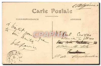 Paris - Praça de Anvers. O Sagrado Coração. — Verso