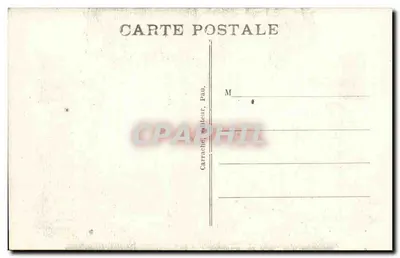 Pau — O Castelo de Henrique IV e o Gave — Carrache, editor — Verso
