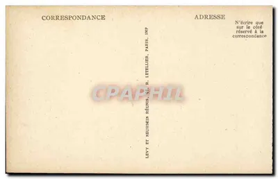 Calais — Teatr i Statua Jacquarda — LL — Rewers