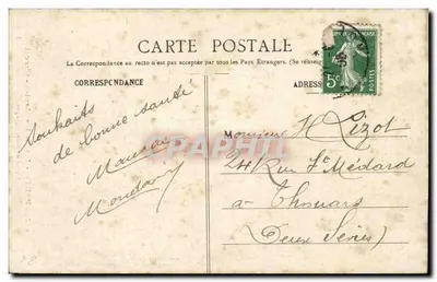 Chacais - Jardim das Plantas - Paris - n°615 — Verso