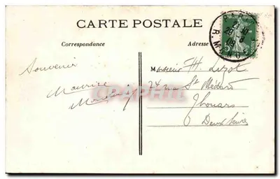 A lontra — Pescada no rio Sena em Juvisy-sur-Orge — Jardim das Plantas, Paris — n° 618 — Verso
