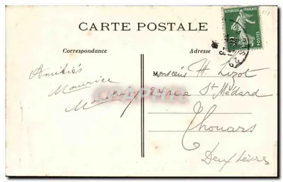 PARIS – Ogród Botaniczny – Flamingowie – J.B. – n°613 — Rewers