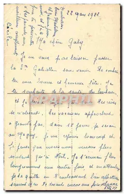Buquê de flores — Boa festa — Carta postal — Verso