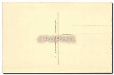 Castelo de Tournœil — L'Auvergne Poética — J. Gouttefange (P.-dc. D.) — Verso