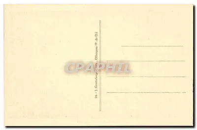 Valle del Sancy y el Capucino — La Auvergne Poética — J. Gouttefange (P. de-D.) — Reverso