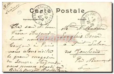 Notre-Dame — widok fasady — C. M. n°235 — Rewers
