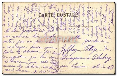 Paris — A Torre Eiffel — Editor desconhecido, número de série não visível — Verso
