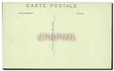 Paryż (5e) — Panthéon i Rue Soufflot — A.P. — nr 216 — Rewers