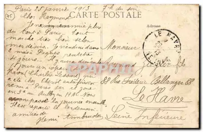 Parigi — La Torre del Trocadéro — Editore ELD, n° 4001 — Verso