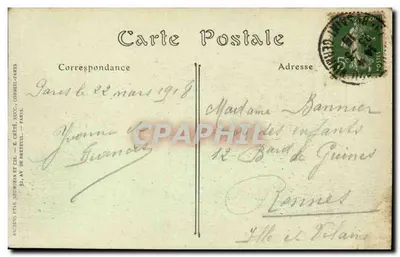 PARYŻ — Rondpunkt Champs-Élysées — J.Hot. n°389 — Rewers