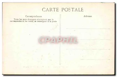 Jardim do Luxembourg — Fontaine Médicis — editor B.D. n°4615 — Verso