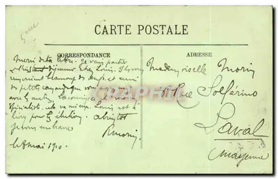 PARIS — La Facoltà di Medicina — LL. — n°419 — Verso