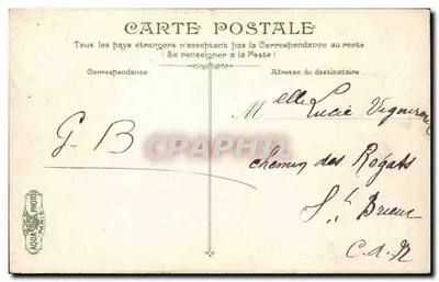 Buttes-Chaumont — O Lago — L.V.&C. editor, n°231 — Verso