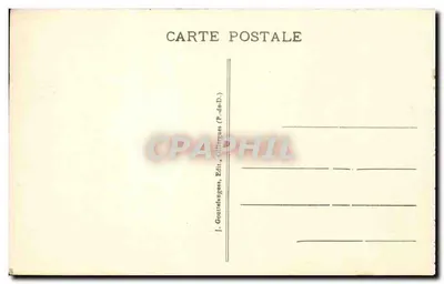 Thiers — Ogólny widok zakrętu drogi w dolinie przy mostku St-Roch — g. d'o. — 286 — Rewers