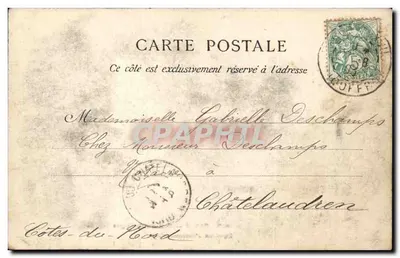 Paryż — Las Boulogne — Pавillon d'Armenonville — Rewers