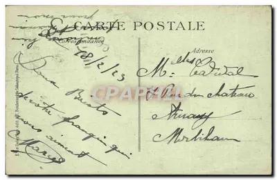 Boulevard Saint-Denis — Poort Saint-Denis — E. Le Dérhy, uitg. 4276 — Achterkant