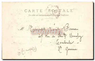 Paris — Torre Eiffel — Editor anônimo, n° 73 — Verso