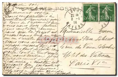 Palácio do Luxembourg — Sala das Conferências — J. H. n° 805 — Verso
