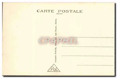 El Fuerte de La Pompelle — Vestigios de blockhaus y ruinas de las defensas norte — Jacques Fréville, editor, Reims — Reverso