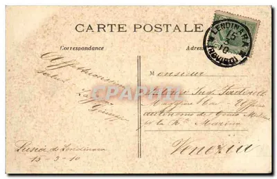 Paris — Panorama de Paris e Rue André Del Sarte — J. H. n°247 — Verso