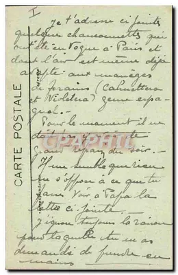 Paryż — Święty Serce i funikular Montmartre — C. M. n°74 — Rewers