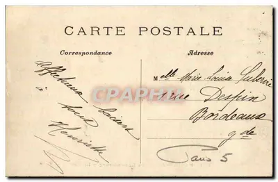 PARIS — Jardín del Luxembourg — El Bassin — C.M. — n°525 — Reverso