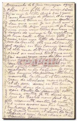 Familie binnen — herinnering aan Tournai — La Timiès, n°32 — Achterkant