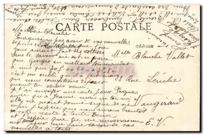 Kobieta w różowej sukience i kwiaty — Urodziny — G.I. Paryż, n°139 — Rewers