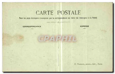 Paryż — Arc de Triomphe de l'Étoile — E. M. n° 5124 — Rewers