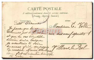 Petit Coto — Criança em traje branco e chapéu de palha — Editor: N.F. ÉDITEUR PARIS SÉRIE 34 — Verso