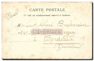 Estatua de G. Budé — Colégio de França — C.L.C. — n°207 — Verso